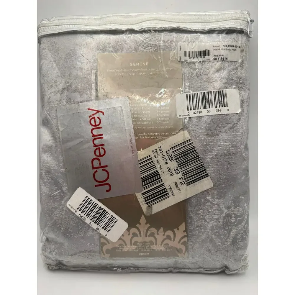 Royal Velvet Serene Rod-Pocket/back-Tab Panel Curtain by Jcpenney Size 50x84
